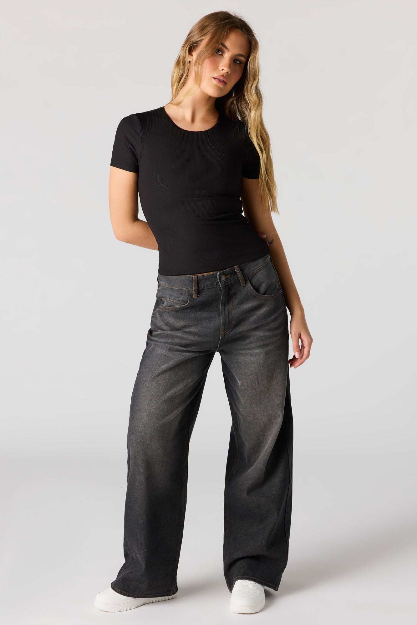 Contour Ribbed T-Shirt
