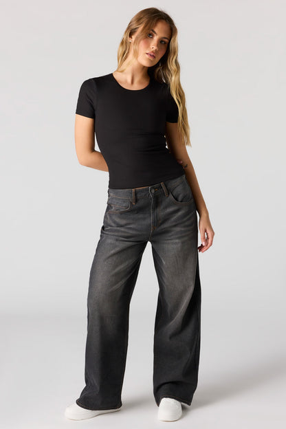 Contour Ribbed T-Shirt