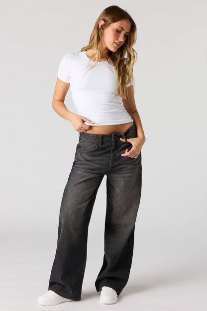 Contour Ribbed T-Shirt