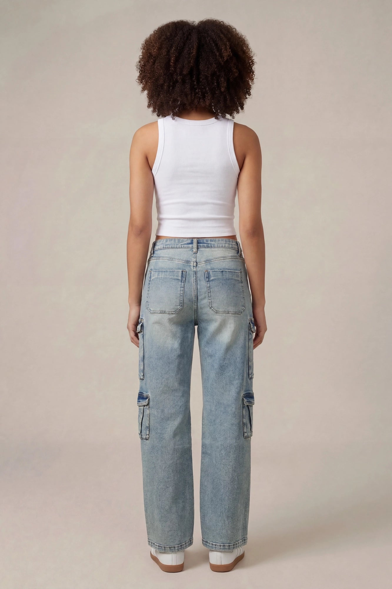 Low Rise Cargo Jean
