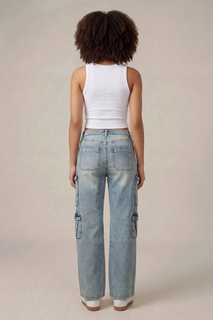 Low Rise Cargo Jean