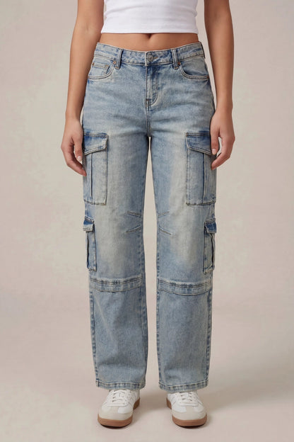 Low Rise Cargo Jean