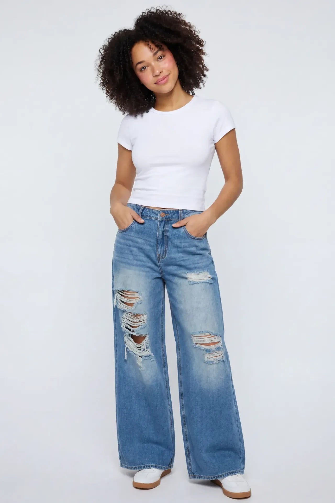 High Rise Ultra Baggy Jean
