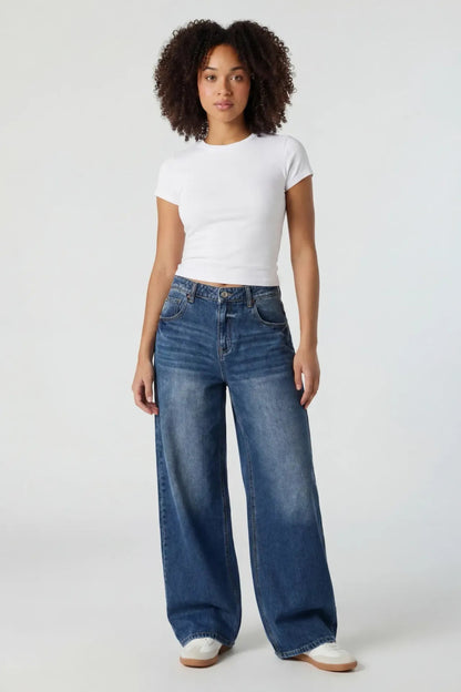 High Rise Ultra Baggy Jean