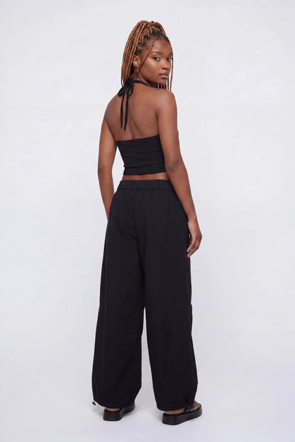 Wide Leg Parachute Pant