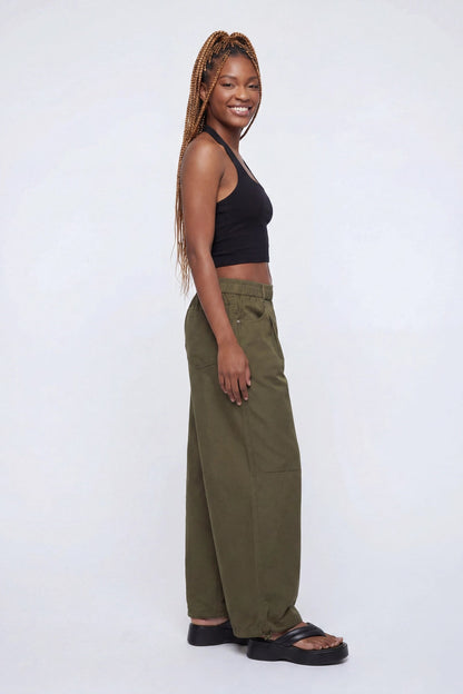 Wide Leg Parachute Pant