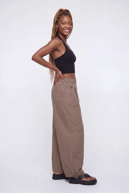 Wide Leg Parachute Pant
