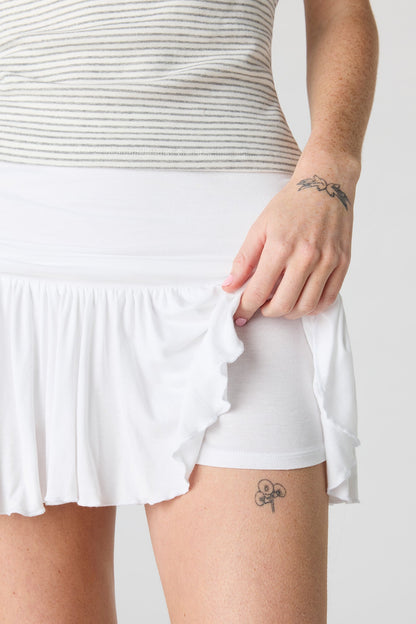 Flowy Mini Skort