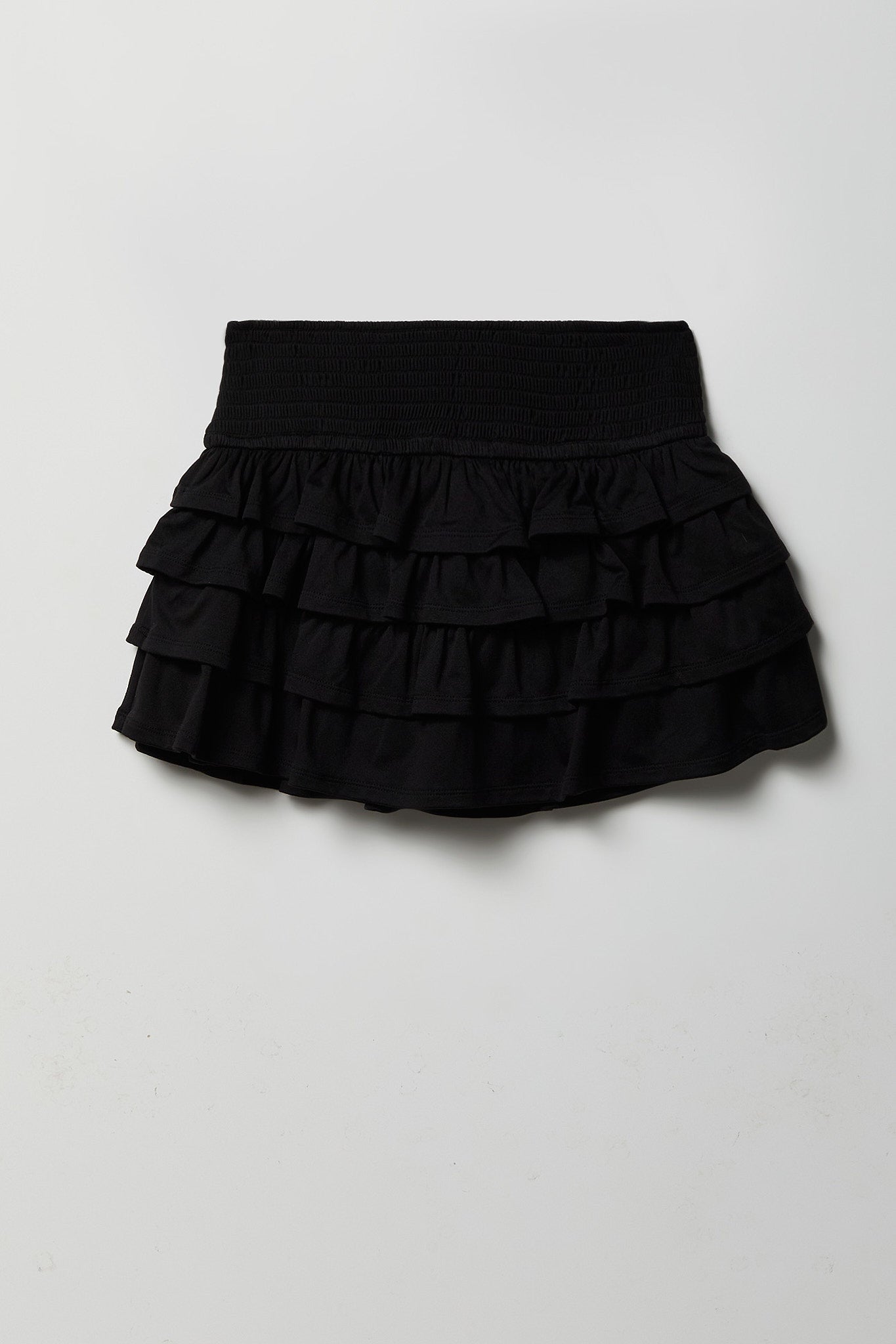 Ruffle Tiered Mini Skort
