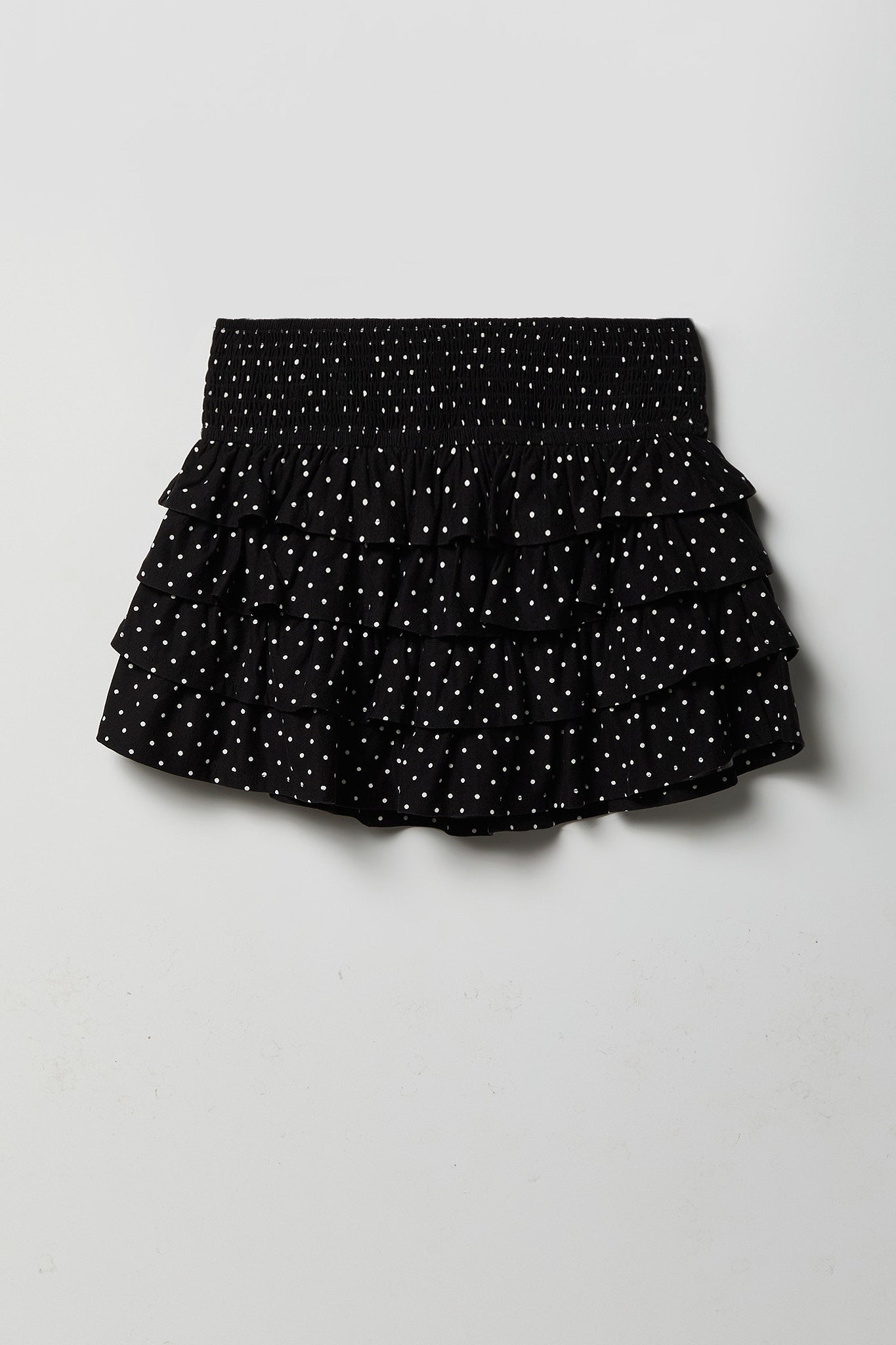 Ruffle Tiered Mini Skort
