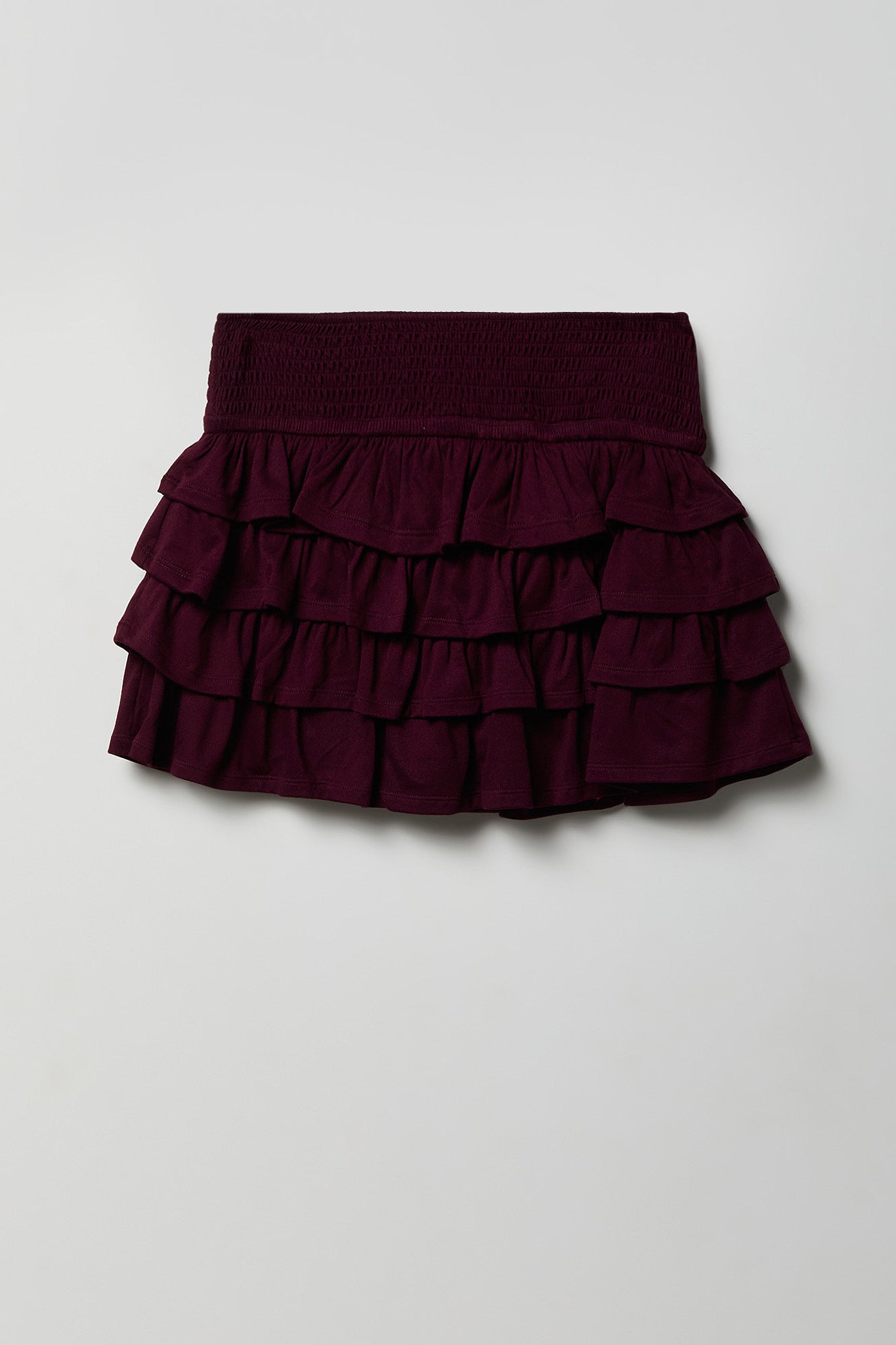 Ruffle Tiered Mini Skort