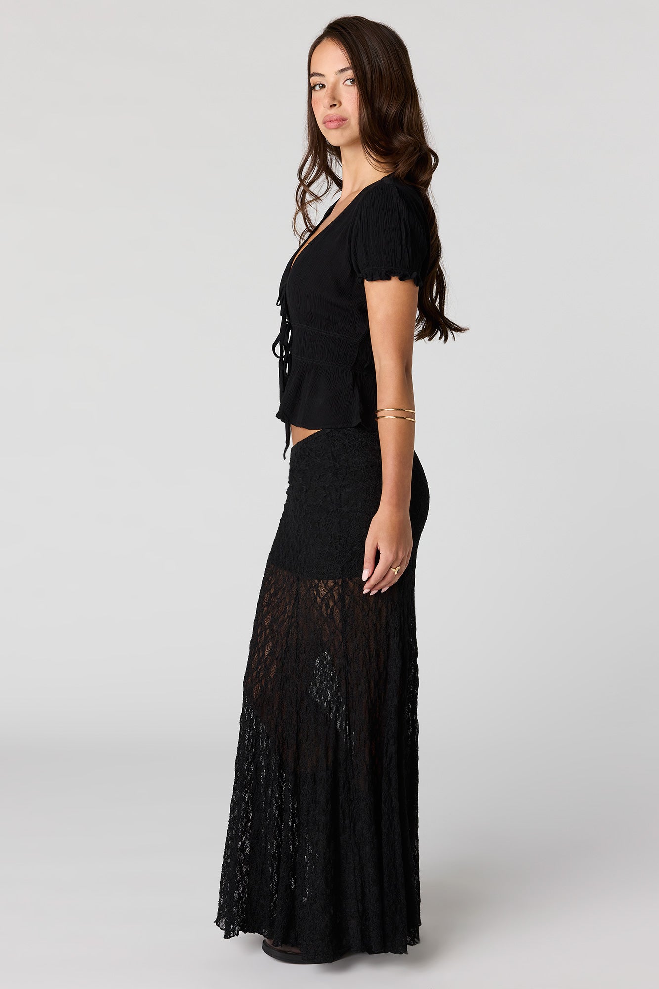 Lace Maxi Skirt