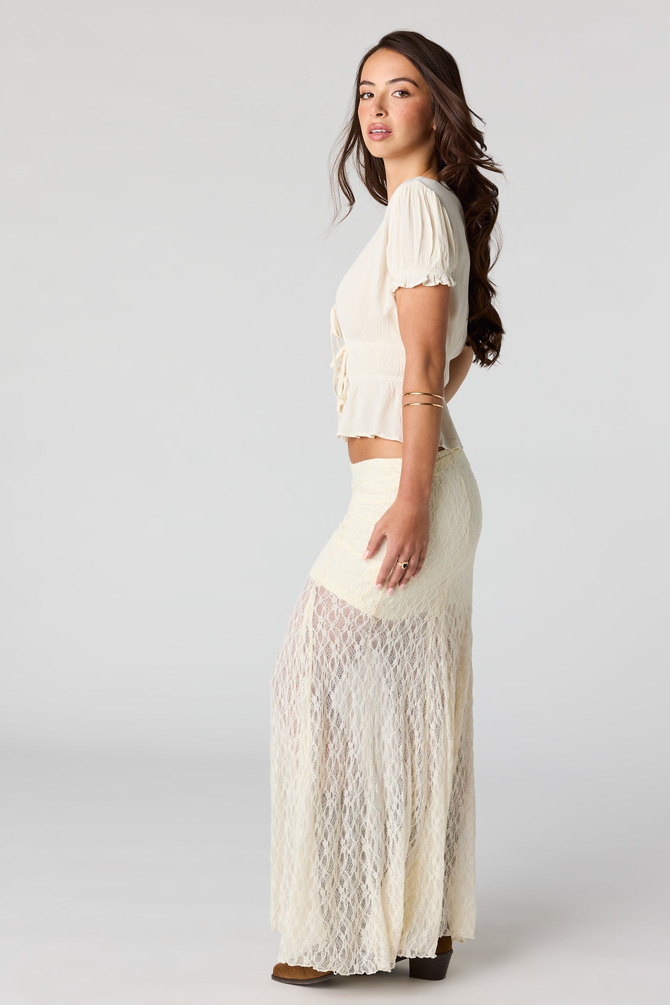Lace Maxi Skirt