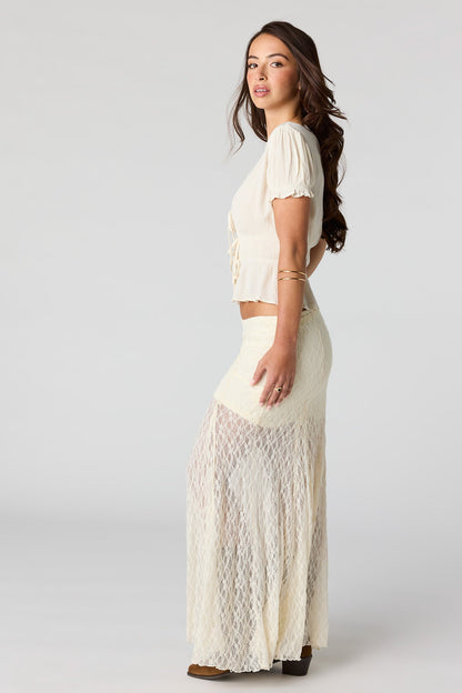 Lace Maxi Skirt
