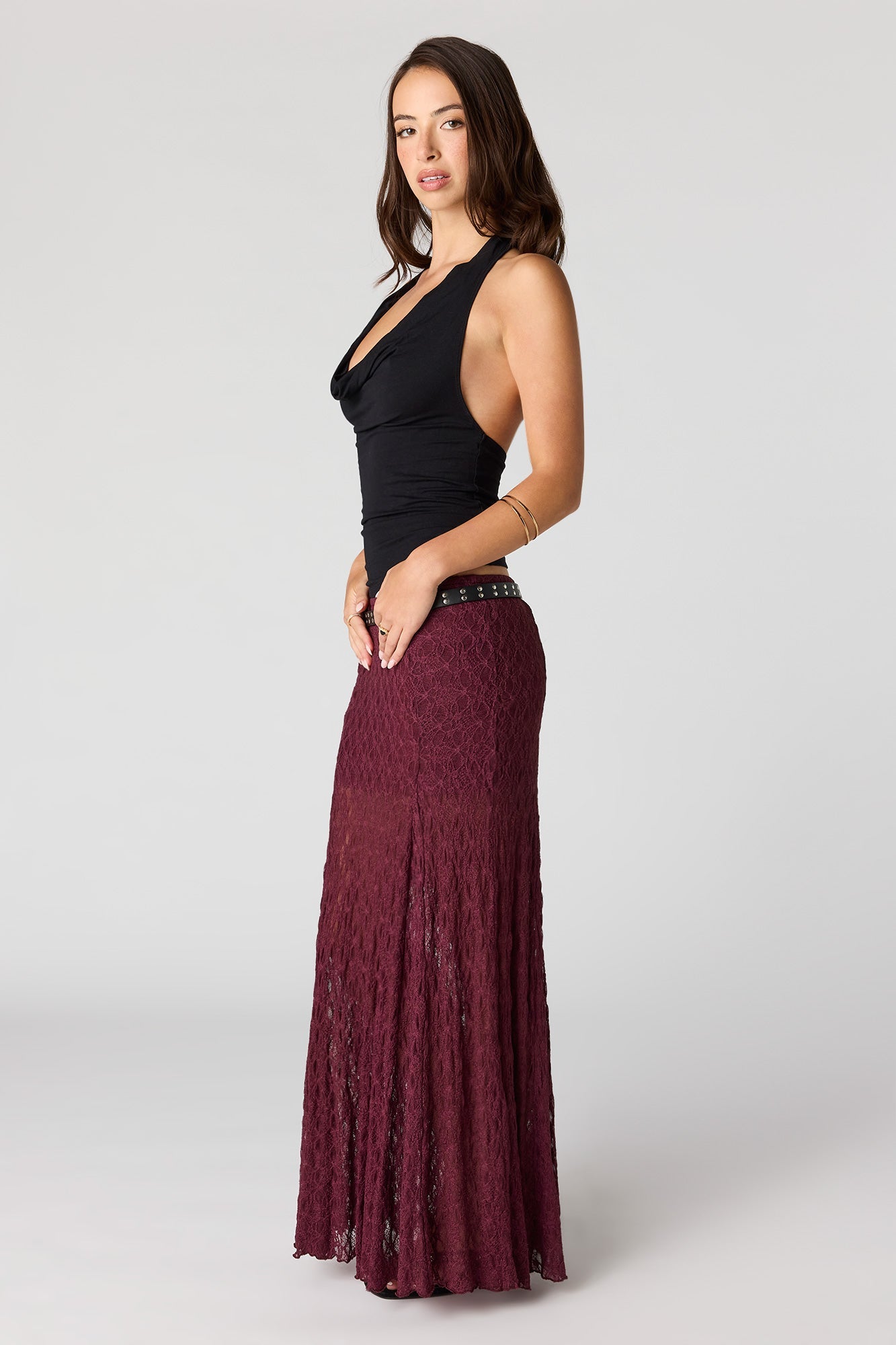 Lace Maxi Skirt