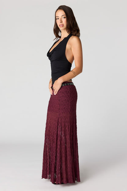 Lace Maxi Skirt