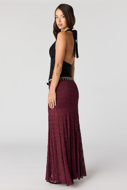 Lace Maxi Skirt
