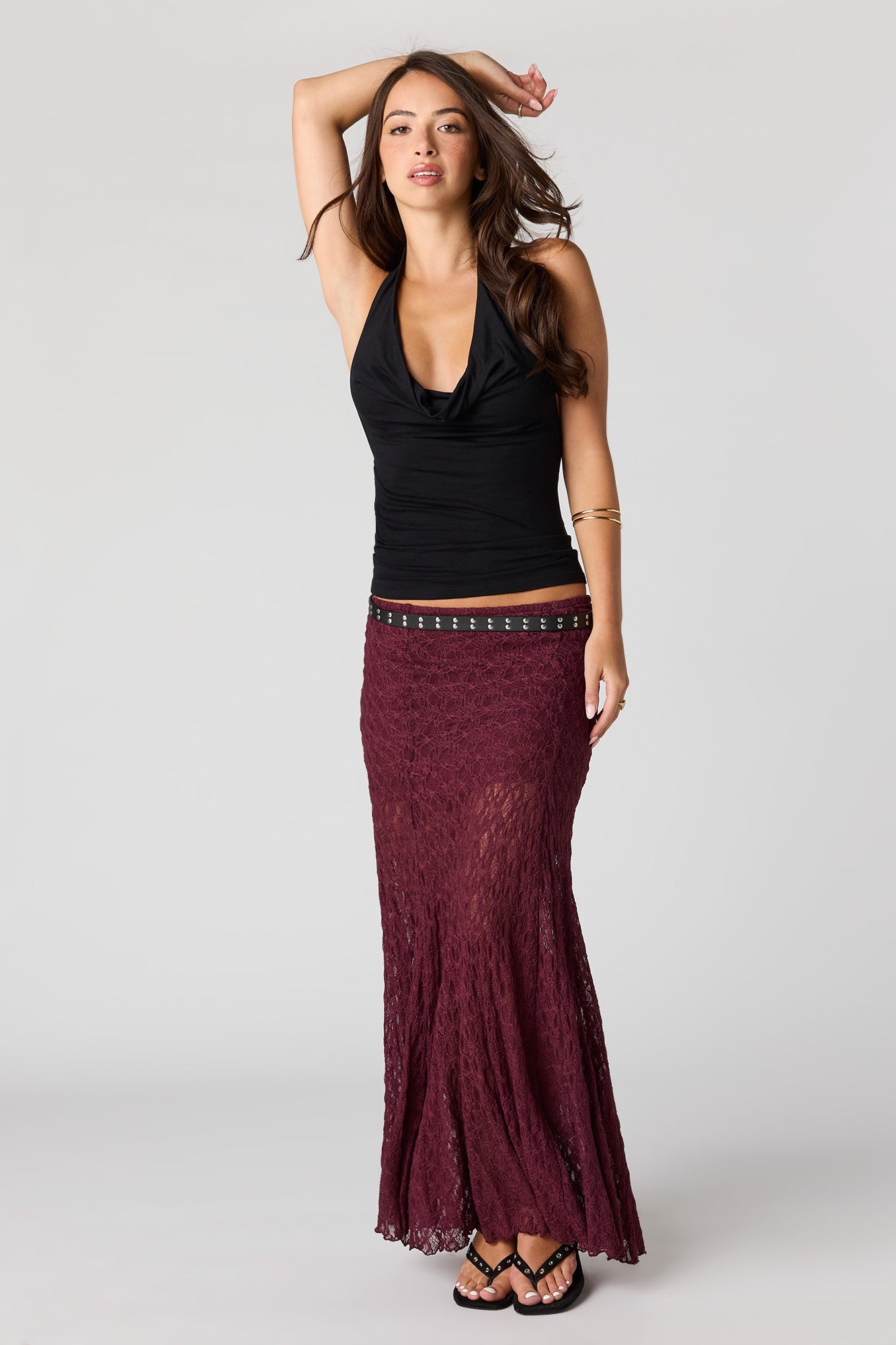 Lace Maxi Skirt