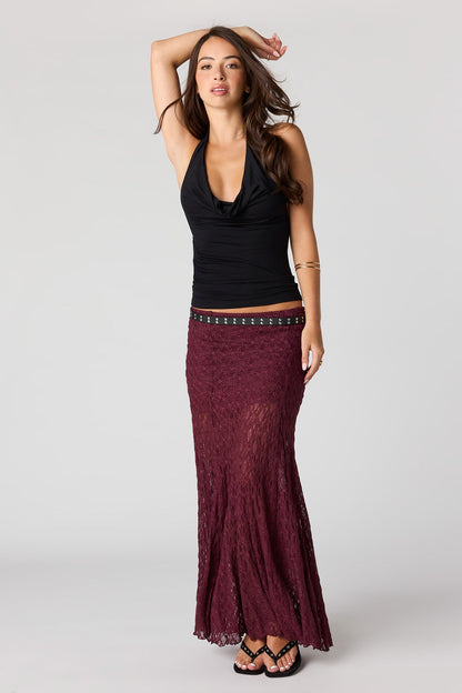 Lace Maxi Skirt