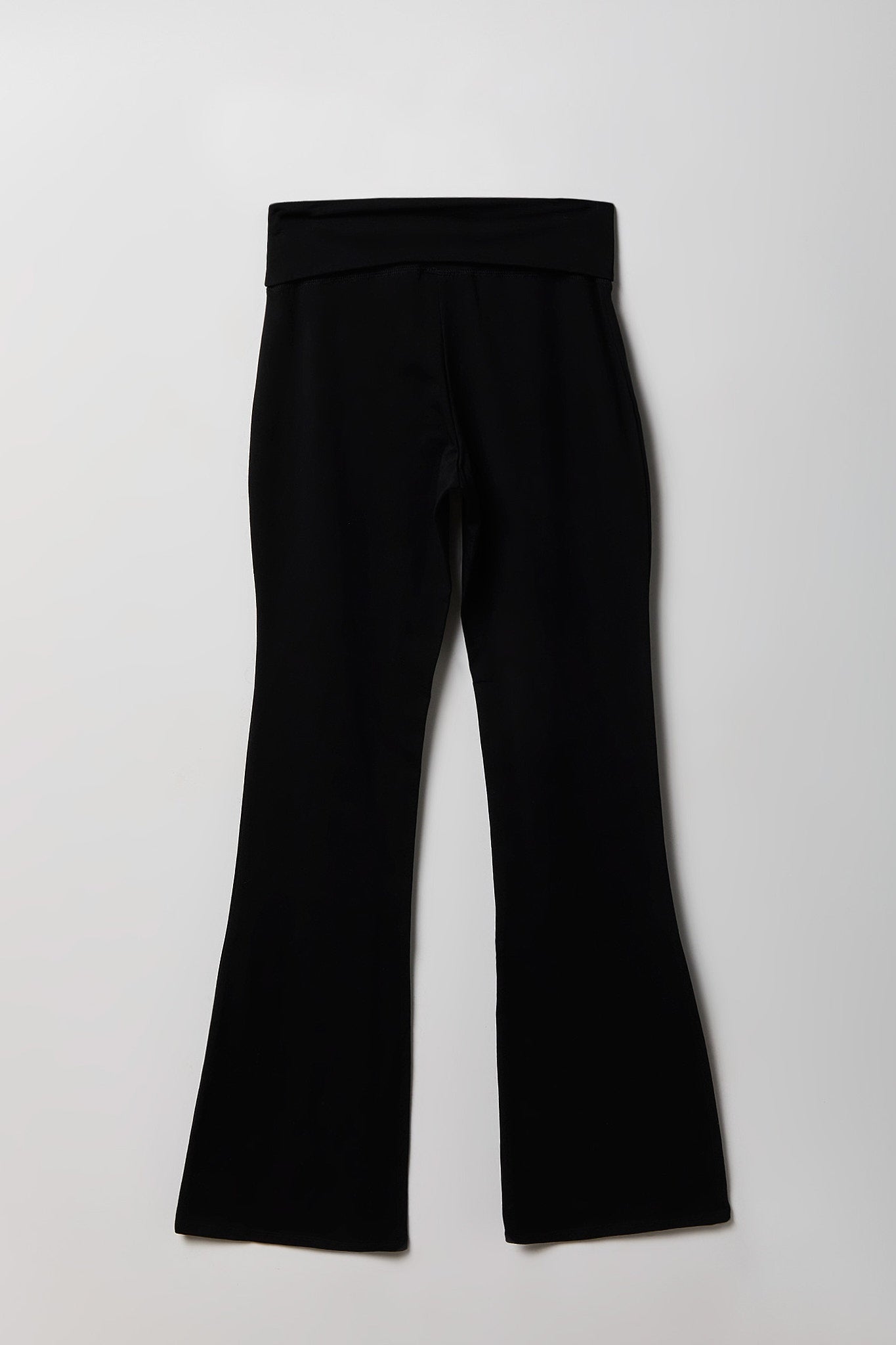 Foldover Waist Flare Legging
