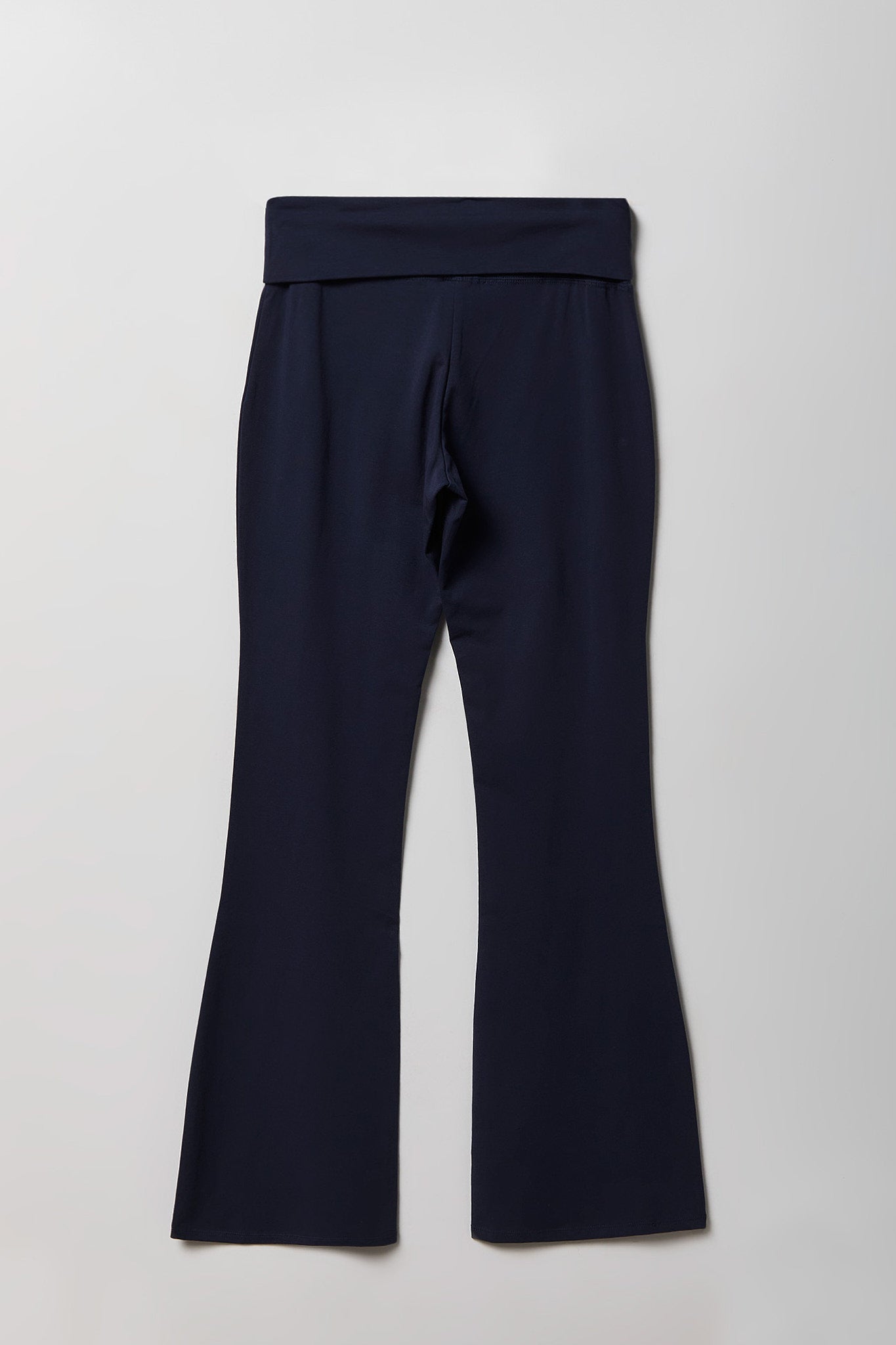 Foldover Waist Flare Legging