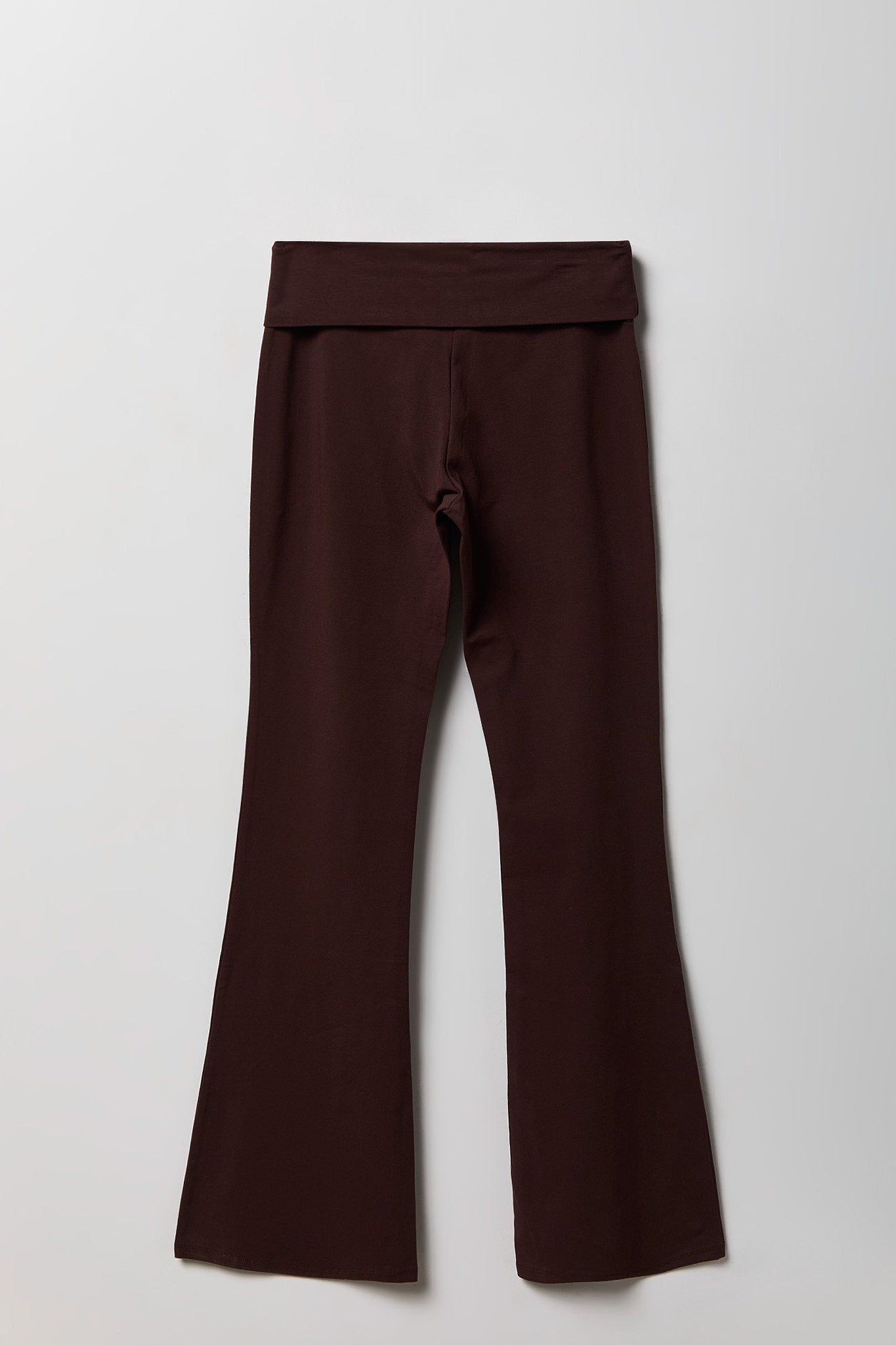 Foldover Waist Flare Legging