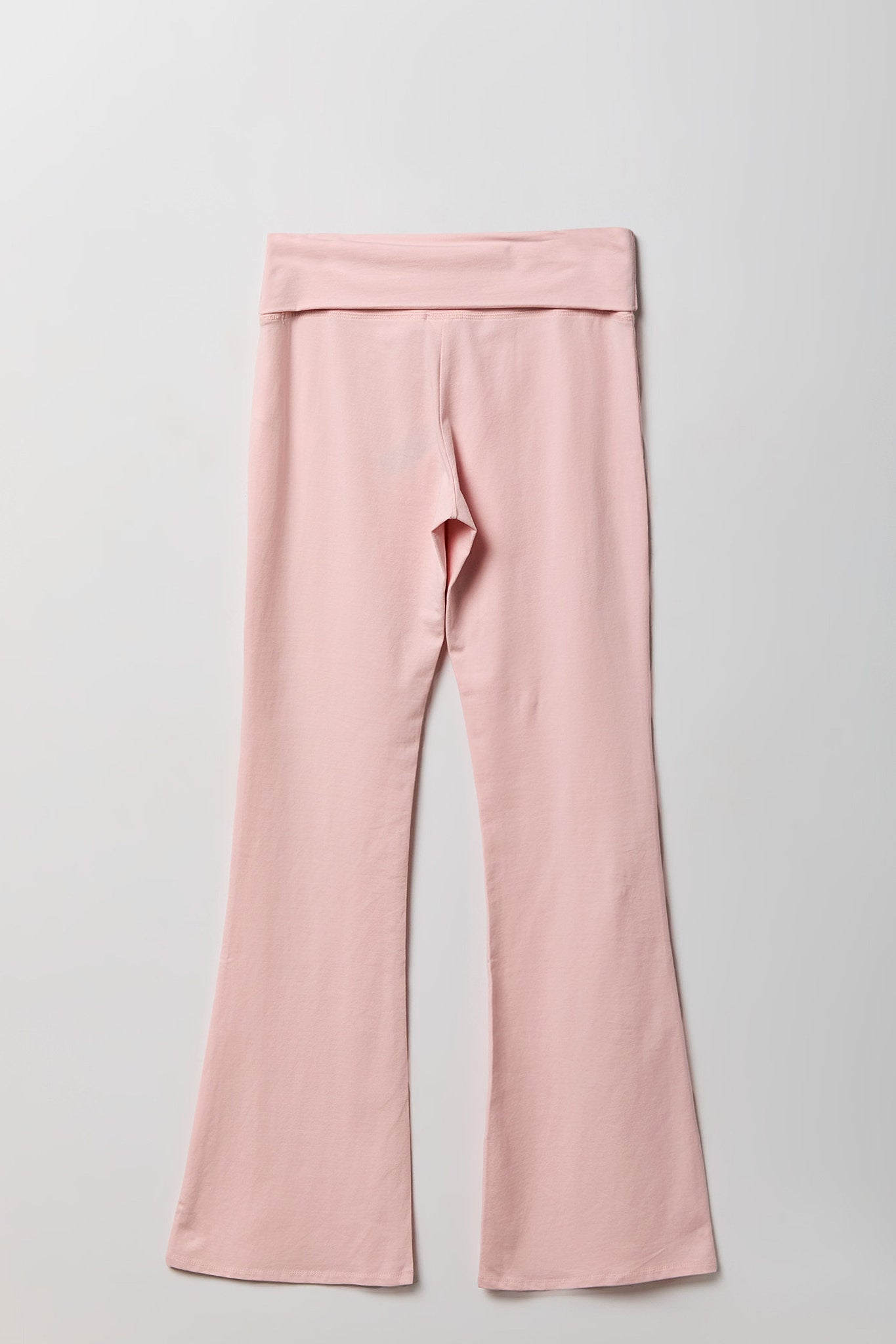Foldover Waist Flare Legging