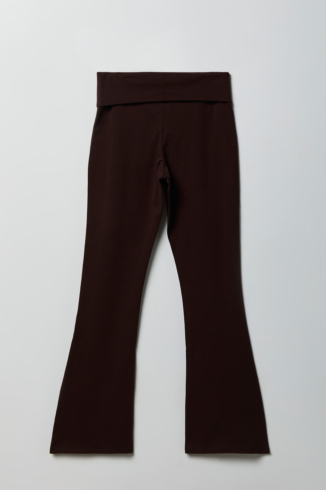 Foldover Waist Flare Pant
