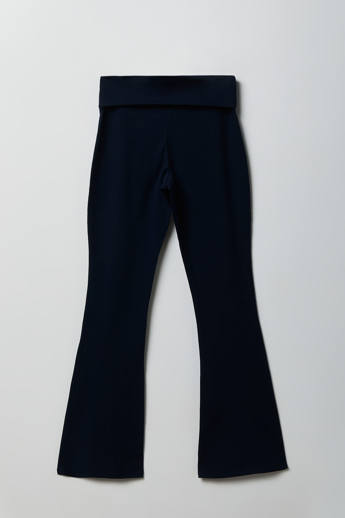 Foldover Waist Flare Pant