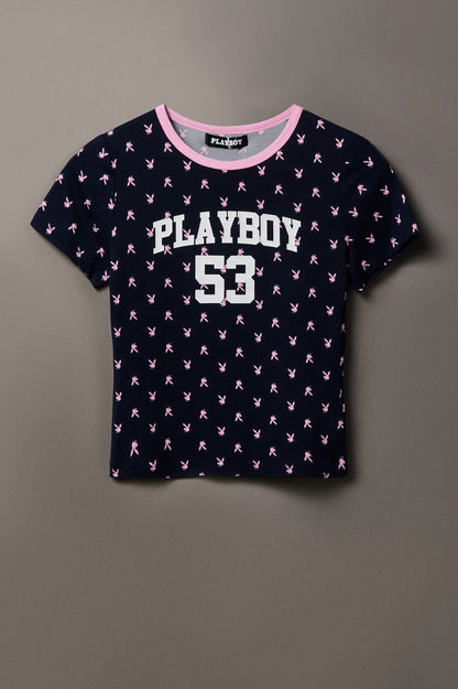 Playboy Graphic T-Shirt & Short Set