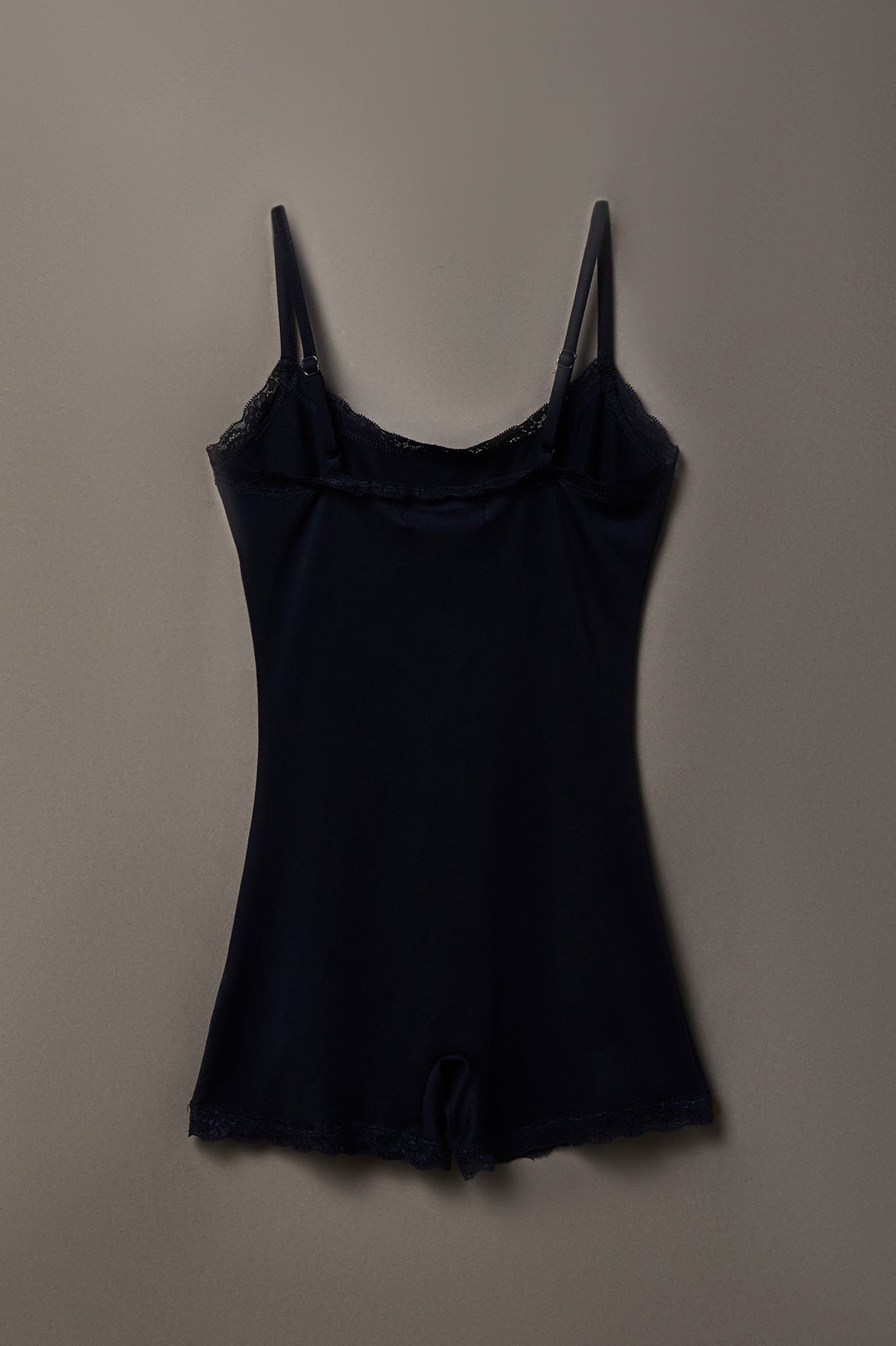 Playboy Graphic Lace Trim Romper