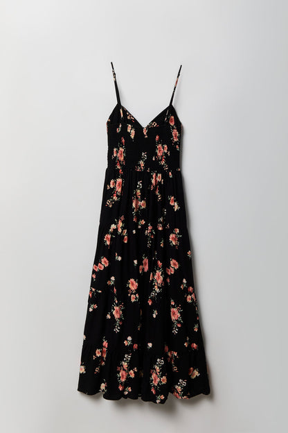 Floral Tiered Maxi Dress