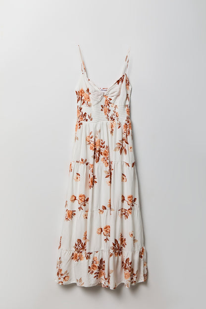 Floral Tiered Maxi Dress