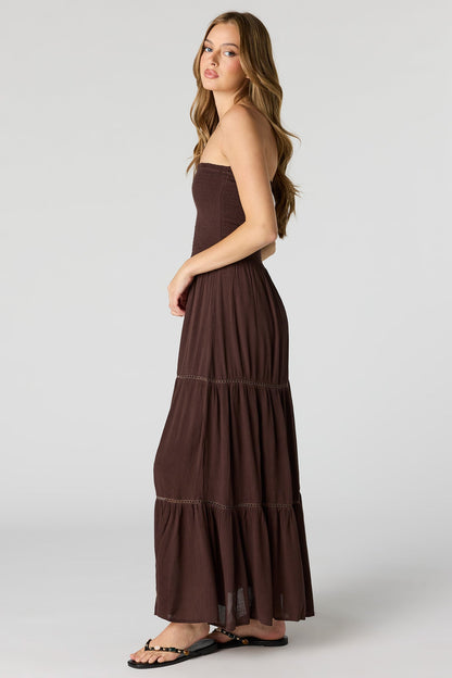 Smocked Tiered Maxi Dress