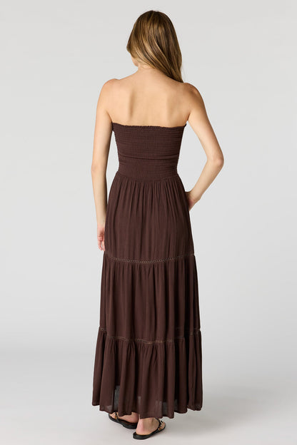 Smocked Tiered Maxi Dress