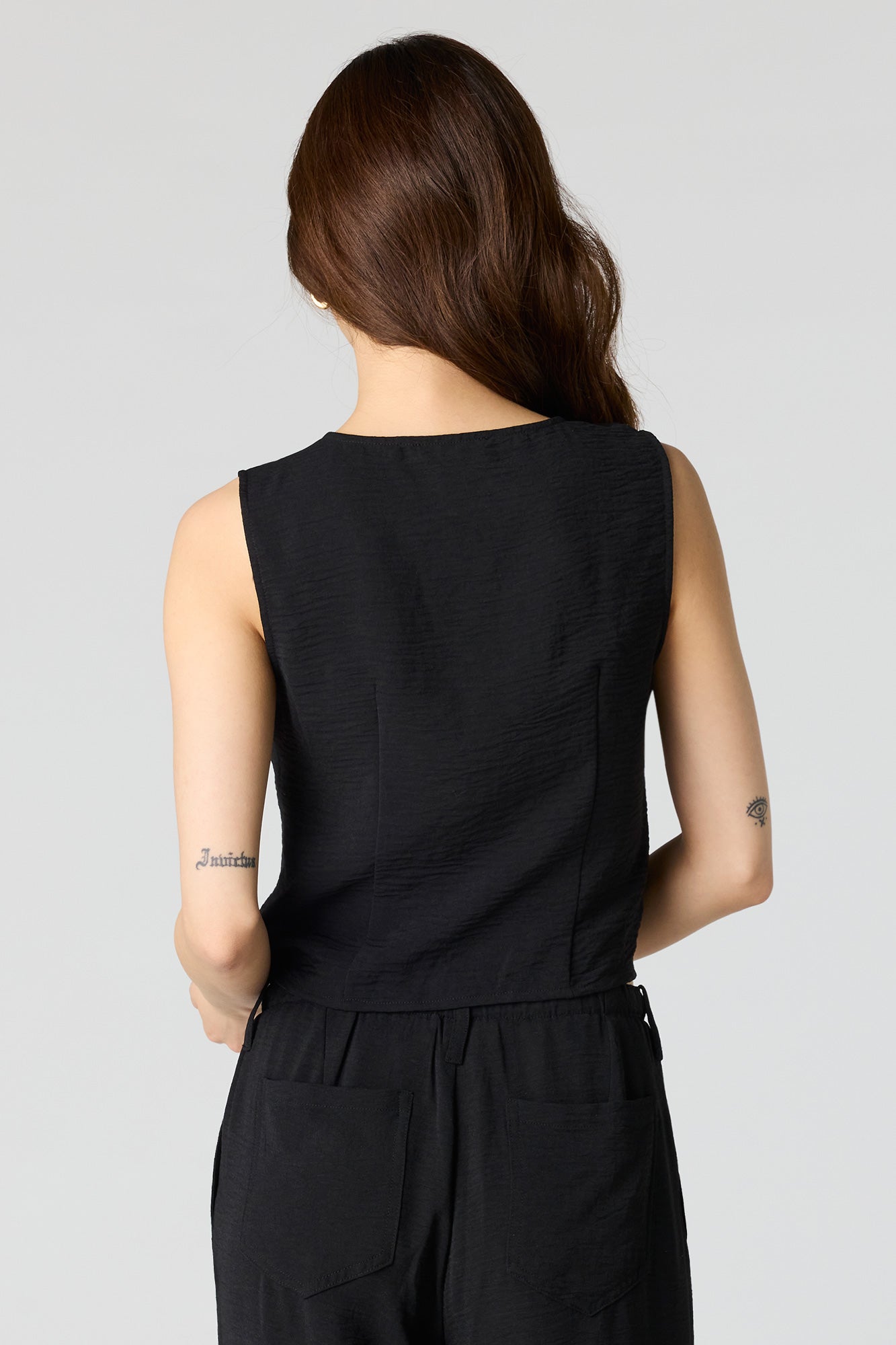 Flowy Button-Up Vest