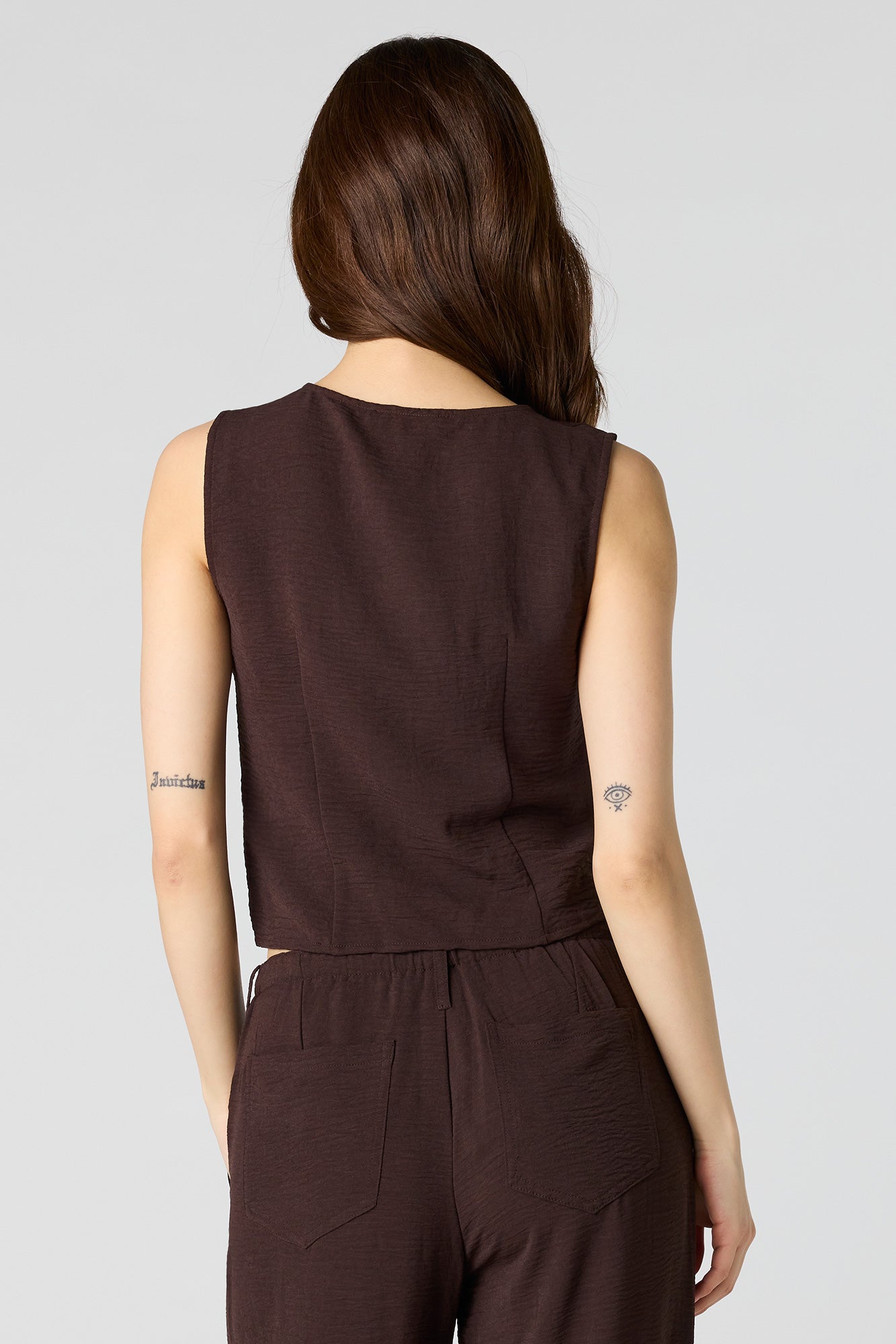 Flowy Button-Up Vest