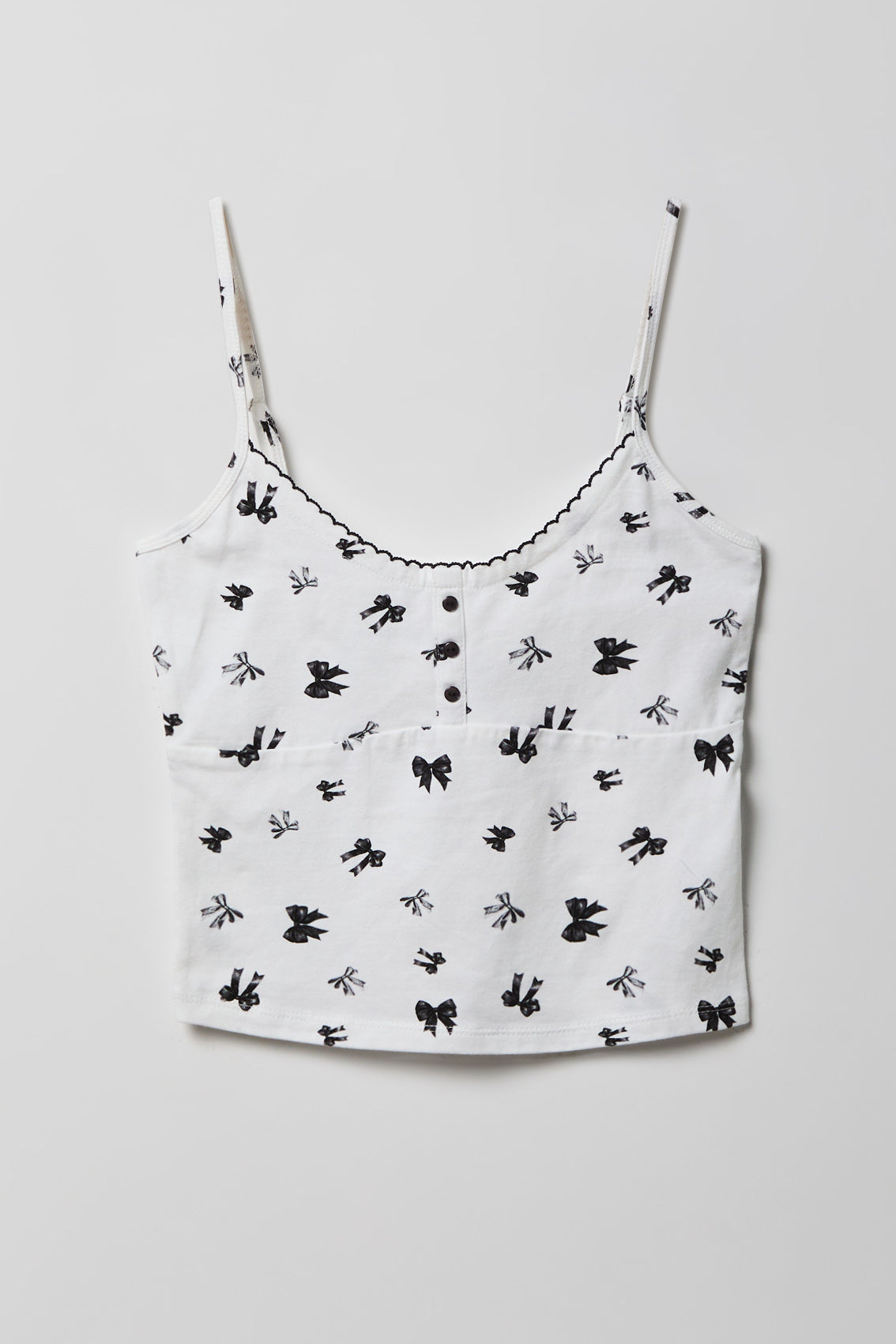 Printed Tank & Boy Short Pajama Set