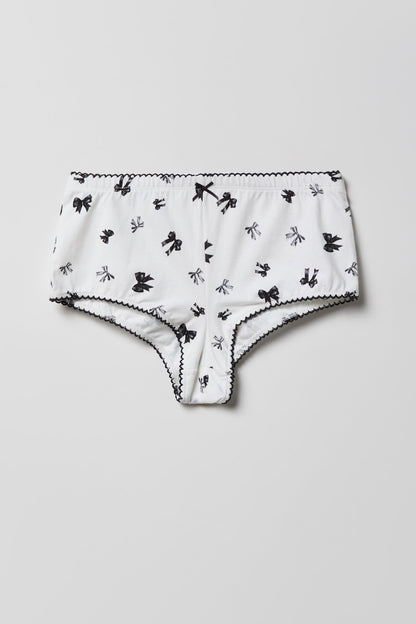 Printed Tank & Boy Short Pajama Set