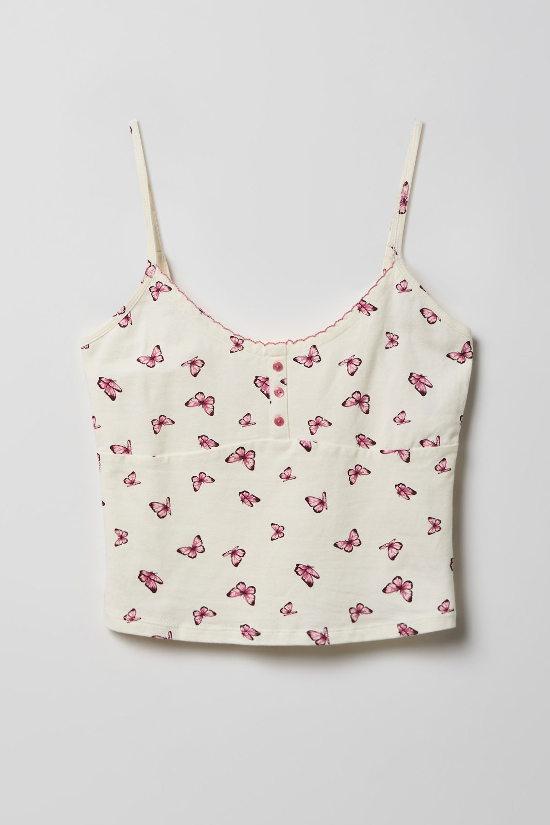 Printed Tank & Boy Short Pajama Set