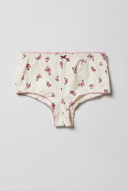 Printed Tank & Boy Short Pajama Set