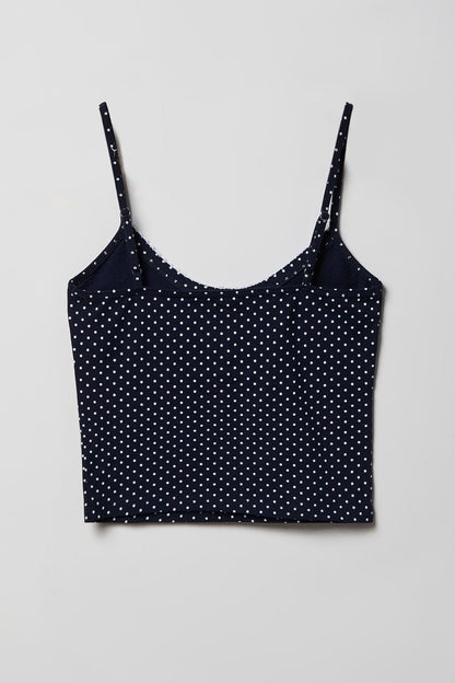 Printed Tank & Boy Short Pajama Set