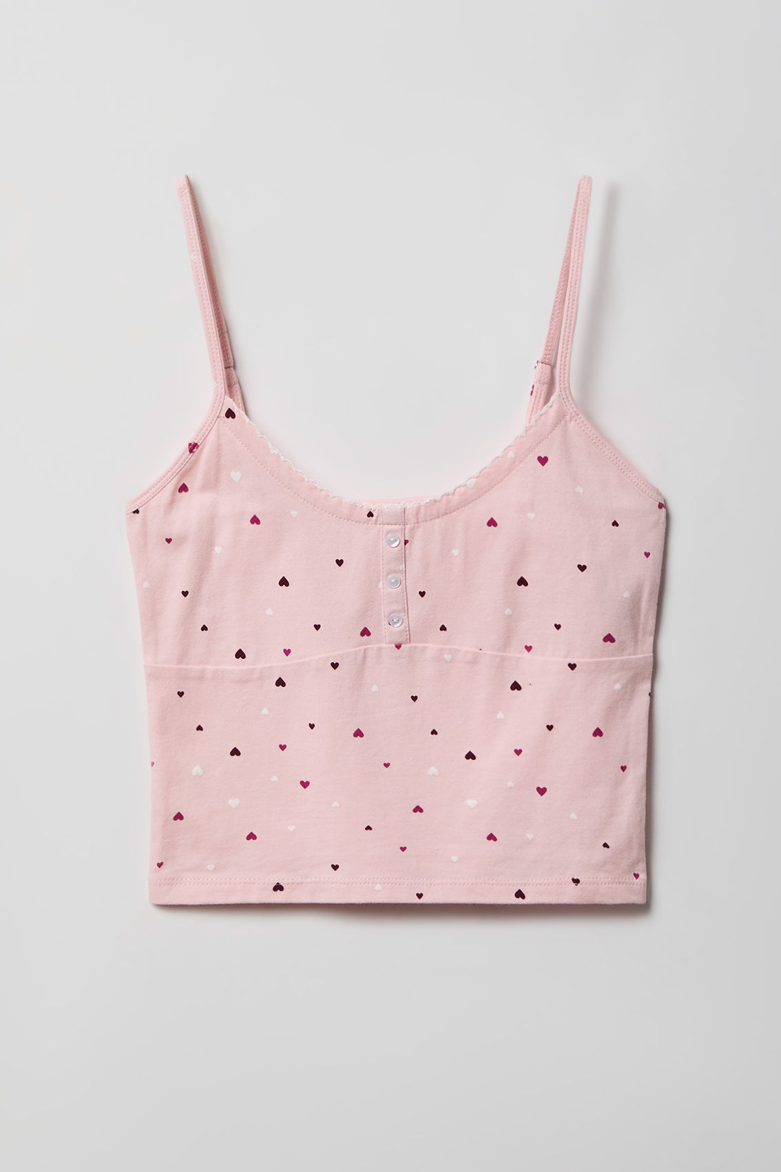 Printed Tank & Boy Short Pajama Set