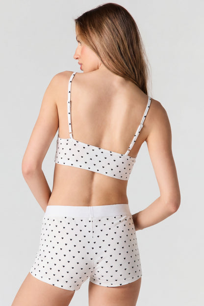 Printed Tank & Boxer Short Set