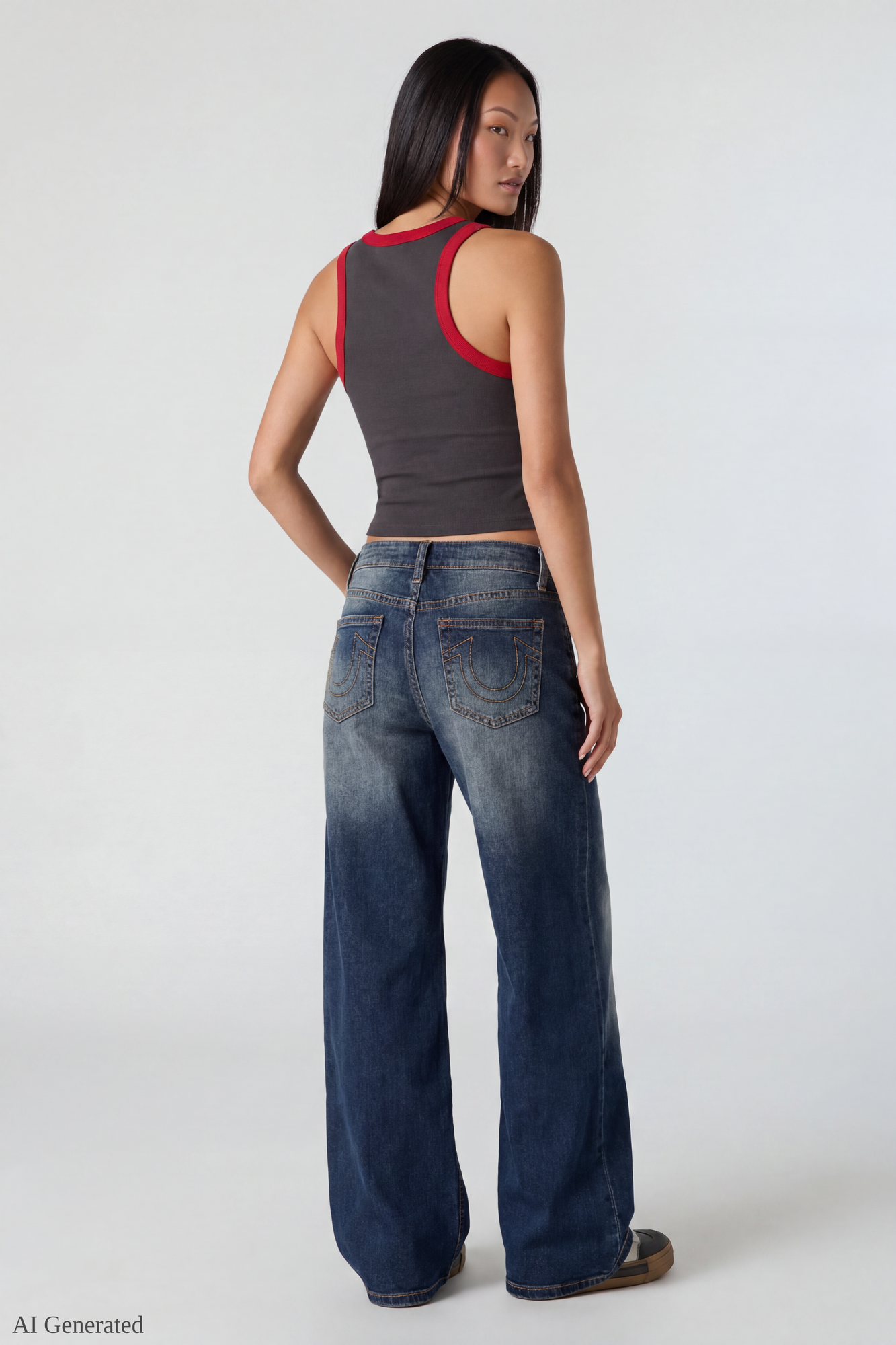 Graphic Ringer Tank