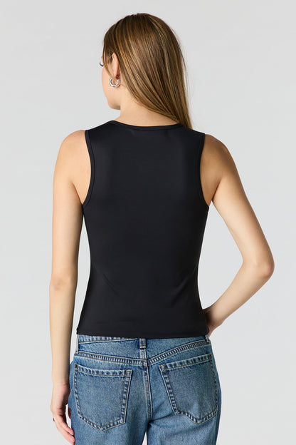 Luxe Heavy Contour Scoop Neck Tank