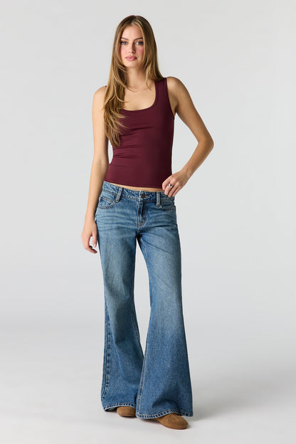 Luxe Heavy Contour Scoop Neck Tank