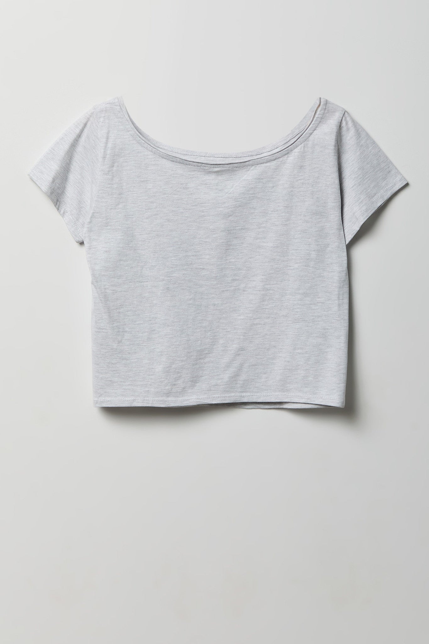 Luxe Heavy Cotton Off Shoulder T-Shirt