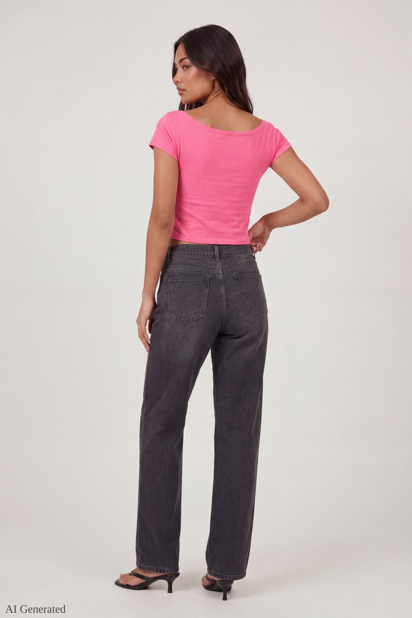 Luxe Heavy Cotton Off Shoulder T-Shirt