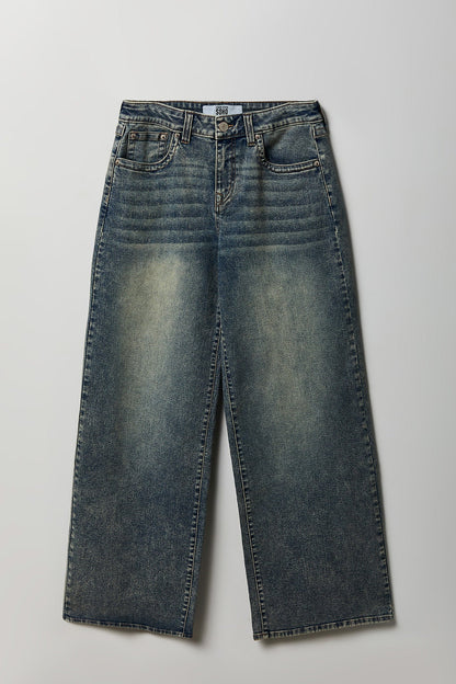 Soho Stretch Mid Rise Super Baggy Vintage Medium Jean